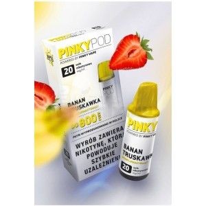 E-papieros PINKY VAPE POD - wkłady / kartridże 2ML / 20mg - 17,60 zł - Polski (Polish)