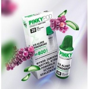 E-papieros PINKY VAPE POD - wkłady / kartridże 2ML / 20mg - 17,60 zł - Polski (Polish)