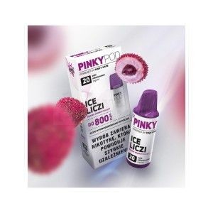 E-papieros PINKY VAPE POD - wkłady / kartridże 2ML / 20mg - 17,60 zł - Polski (Polish)