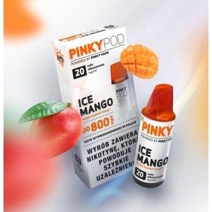 E-papieros PINKY VAPE POD - wkłady / kartridże 2ML / 20mg - 17,60 zł - Polski (Polish)