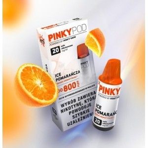 E-papieros PINKY VAPE POD - wkłady / kartridże 2ML / 20mg - 17,60 zł - Polski (Polish)