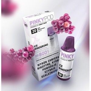 E-papieros PINKY VAPE POD - wkłady / kartridże 2ML / 20mg - 17,60 zł - Polski (Polish)
