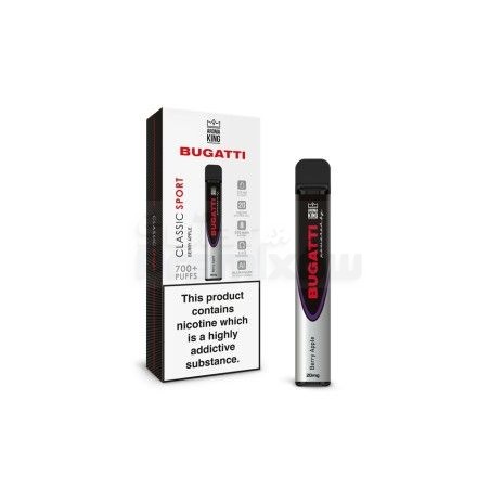 E-papieros AROMA KING 700+ 20MG SALT BUGATTI CLASSIC SPORT - 25,60 zł - Polski (Polish)