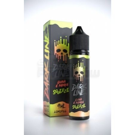 Longfill Dark Line Squeeze 9ml w 60ml butelce o smaku guawy i papai - 35,09 zł - Polski (Polish)