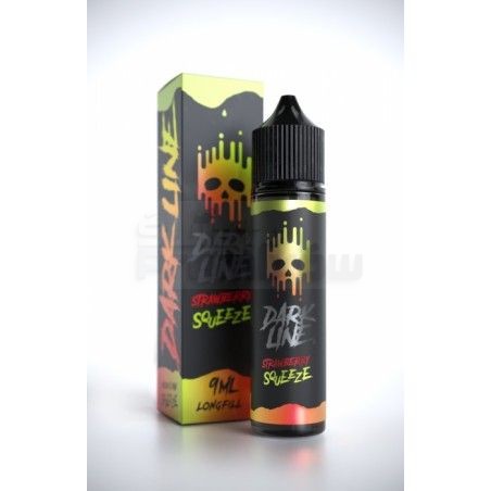Longfill Dark Line Squeeze 9ml w 60ml butelce o smaku truskawkowym - 35,09 zł - Polski (Polish)