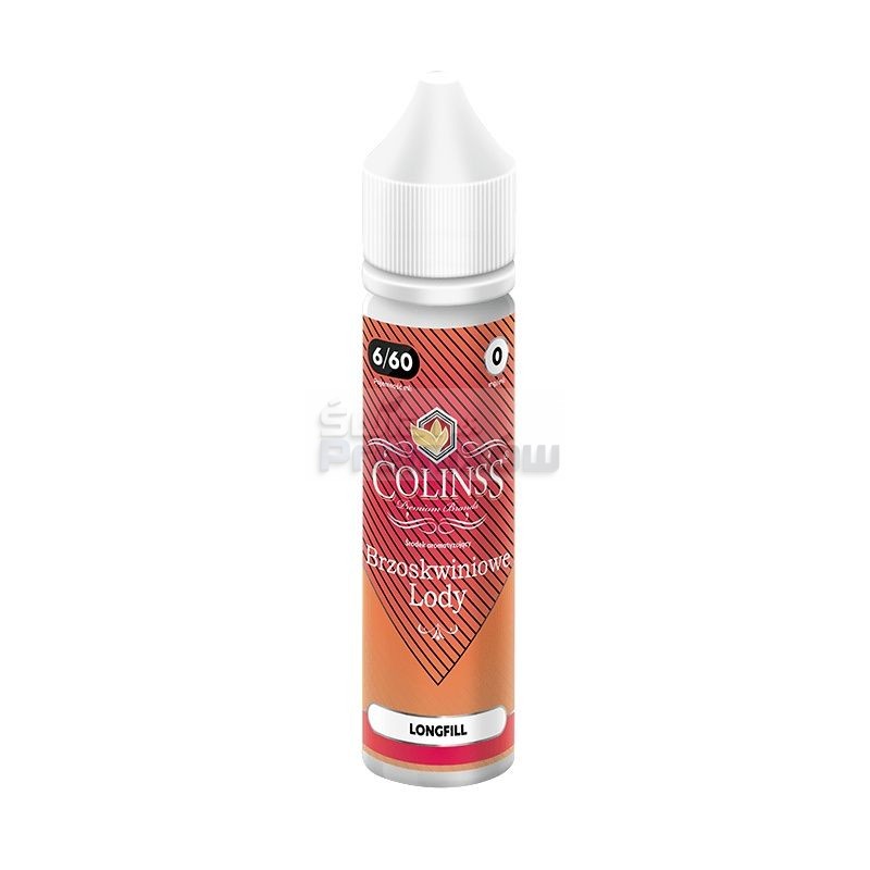 grafika COLINSS LONGFILL 6ML - Brzoskwiniowe Lody - Orzeźwienie w każdej kropli! grafika COLINSS LONGFILL 6ML - Brzoskwiniowe Lody - Orzeźwienie w każdej kropli!