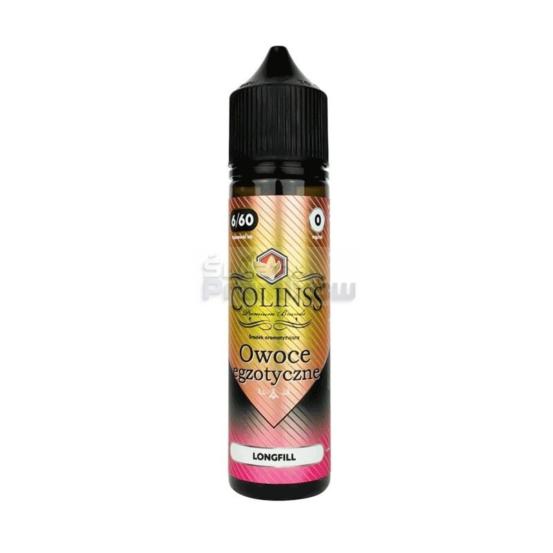 grafika COLINSS LONGFILL 6ML - Owoce Egzotyczne - odkryj smak tropików! grafika COLINSS LONGFILL 6ML - Owoce Egzotyczne - odkryj smak tropików!
