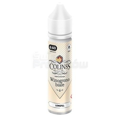grafika COLINSS LONGFILL 6ML - Winogrono Białe - Orzeźwiająca przyjemność!