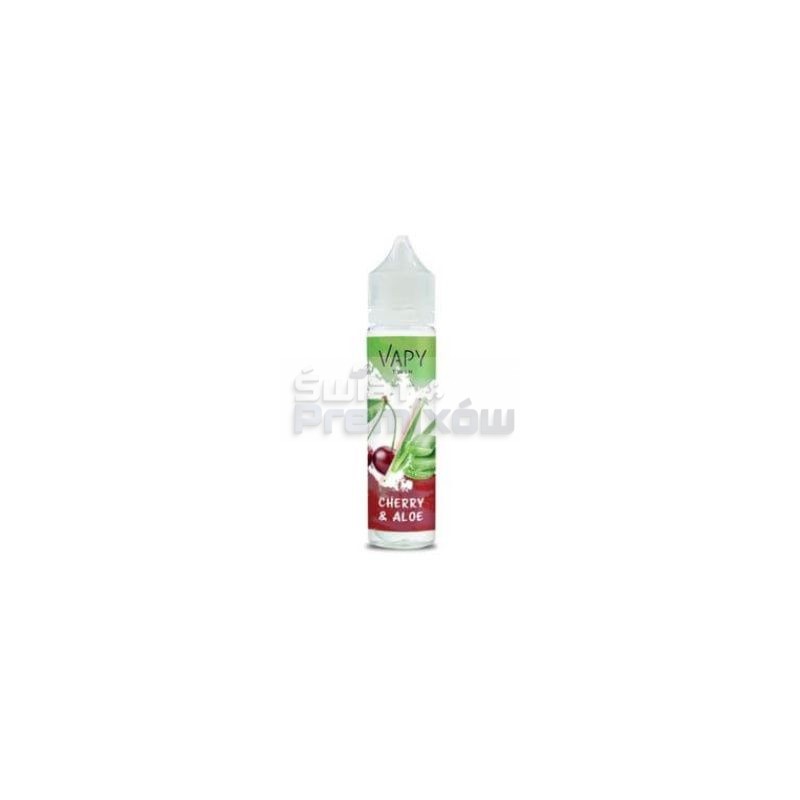Longfill Vapy Twin 10ml w 60ml butelce o smaku Wiśnia i Aloes - 22,94 zł - Polski (Polish)