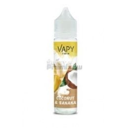 Longfill Vapy Twin 10ml w 60ml butelce o smaku Kokos i Banan - 22,94 zł - Polski (Polish)