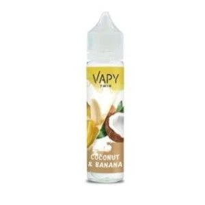 Longfill Vapy Twin 10ml w 60ml butelce o smaku Kokos i Banan - 22,94 zł - Polski (Polish)