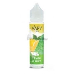 Longfill Vapy Twin 10ml w 60ml butelce o smaku cytryny i mięty - 22,94 zł - Polski (Polish)