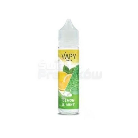 Longfill Vapy Twin 10ml w 60ml butelce o smaku cytryny i mięty - 22,94 zł - Polski (Polish)
