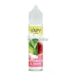 Longfill Vapy Twin 10ml w 60ml butelce o smaku arbuza i winogronów - 22,94 zł - Polski (Polish)