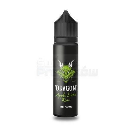 grafika DRAGON LONGFILL 8/60ML - APPLE/LIME/KIWI - Odkryj smak orzeźwienia!