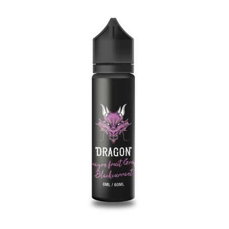 grafika DRAGON LONGFILL 8/60ML - GRAPE/DRAGON FRUIT/BLACKCURRANT - Odkryj smak przygody!