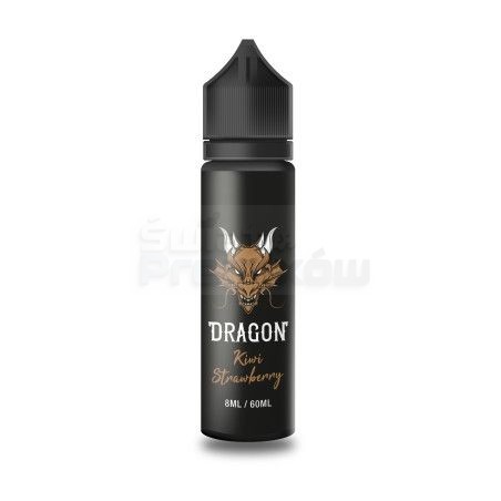 grafika DRAGON LONGFILL 8/60ML - KIWI/STRAWBERRY - Odkryj smak lata!