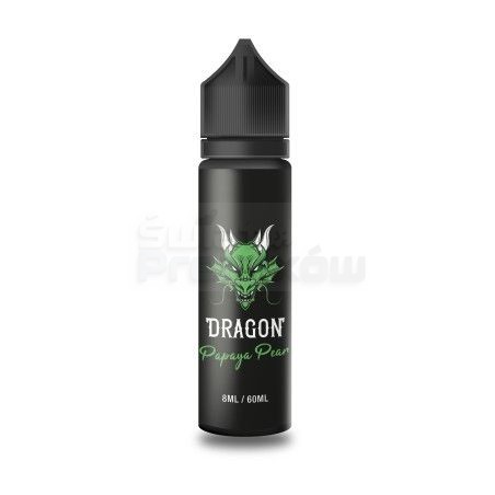 grafika DRAGON LONGFILL 8/60ML - PAPAYA/PEAR - Odkryj smak egzotyki!