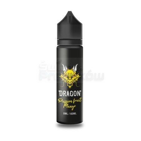 grafika DRAGON LONGFILL 8/60ML - PASSION FRUIT/MANGO - Odkryj egzotyczny smak!
