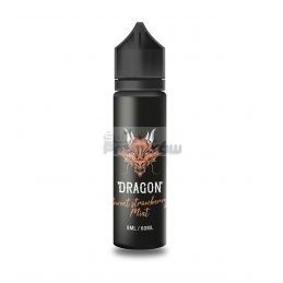 grafika DRAGON LONGFILL 8/60ML - STRAWBERRY SWEET MINT - Orzeźwiająca przyjemność!