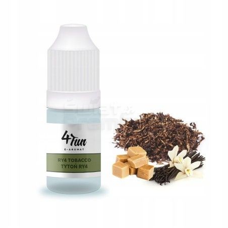 Aromat 4Fun 10ml - Tytoń RY4 - Aromat 4Fun 10ml - Tytoń RY4 -  - 9,98 zł - Aromat 4Fun 10 ml - Wysokiej jakości aromat do p