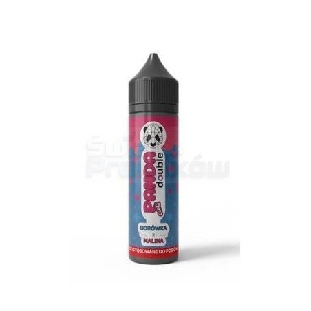 Longfill PANDA DOUBLE 10ml w 60ml butelce o smaku borówki i maliny - 30,59 zł - Polski (Polish)