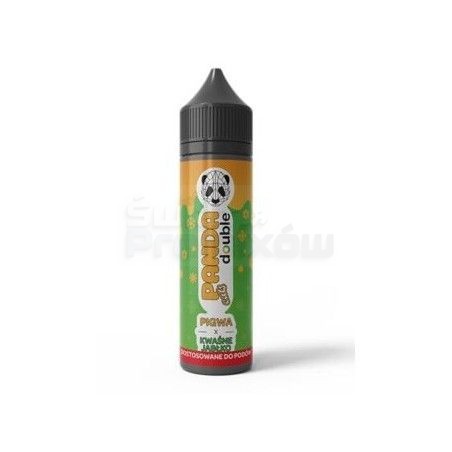 Longfill PANDA DOUBLE 10ml w 60ml butelce o smaku pigwa kwaśne jabłko - 30,59 zł - Polski (Polish)