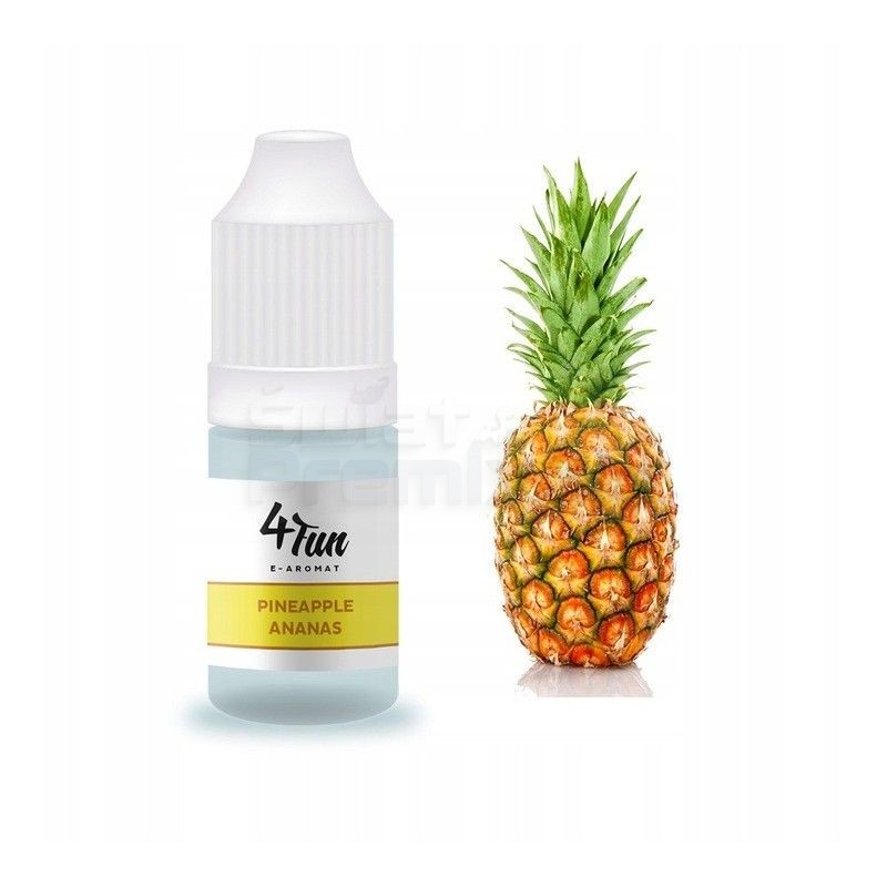 Aromat 4Fun 10ml - Ananas - Aromat 4Fun 10ml - Ananas -  - 9,98 zł - Aromat 4Fun 10 ml - Wysokiej jakości aromat do produkcji