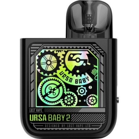 POD Lost Vape Ursa Baby 2 - Pop Black x Time Gear - 89,00 zł - Polski (Polish)