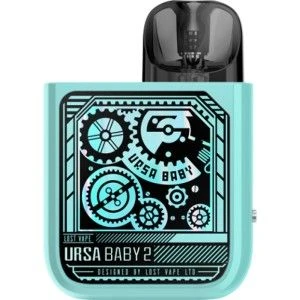 POD Lost Vape Ursa Baby 2 - Pop Blue x Time Gear - 89,00 zł - Polski (Polish)