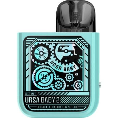 POD Lost Vape Ursa Baby 2 - Pop Blue x Time Gear - 89,00 zł - Polski (Polish)