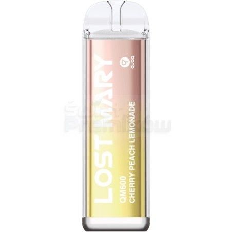 E-papieros Lost Mary QM600 - Cherry Peach Lemoniade - 25,60 zł - Polski (Polish)