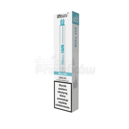 E-papieros Sikary S600 - Bull Ice - 25,60 zł - Polski (Polish)