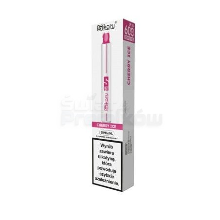 E-papieros Sikary S600 - Cherry Ice - 25,60 zł - Polski (Polish)