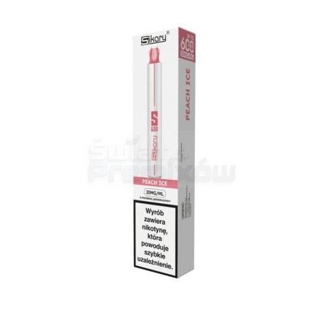 E-papieros Sikary S600 - Peach Ice - 25,60 zł - Polski (Polish)
