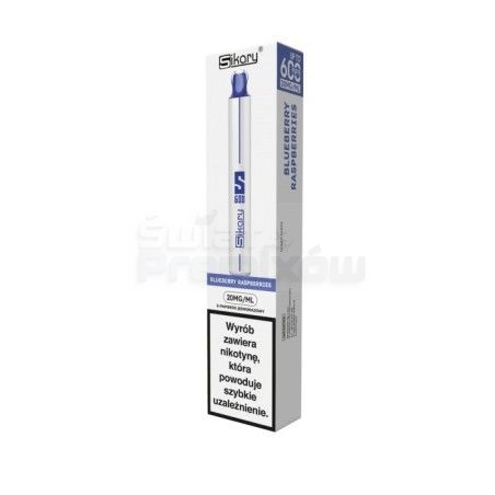 E-papieros Sikary S600 - Blueberry Raspberries - 25,60 zł - Polski (Polish)
