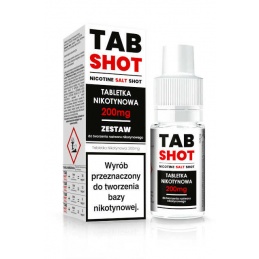 ZESTAW TAB SHOT 200mg - Rewolucyjna Tabletka Nikotynowa - TAB SHOT 200mg - Rewolucyjna Tabletka Nikotynowa dla Wymagających Wap
