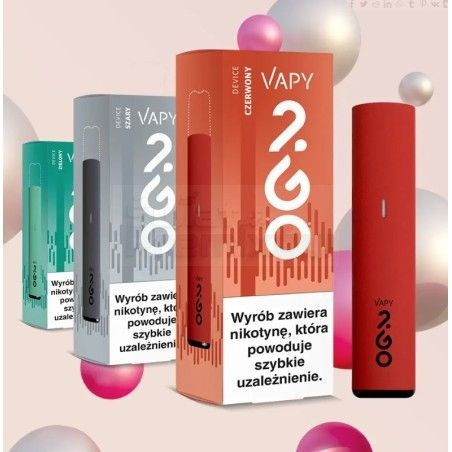 E-papieros VAPY 2 GO POD  - BATERIA / Wkłady - 16,54 zł - Polski (Polish)