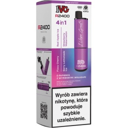 E-papieros IVG 2400 Starter Kit Purple + 4 wkłady -  -  - 74,99 zł - 