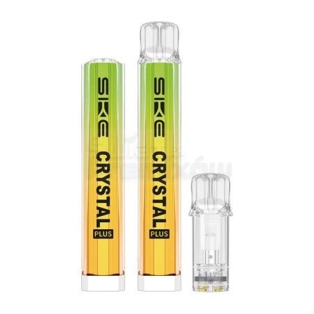 E-papieros Evapify Crystal Plus KIT Urządzenie AURORA GREEN + POD LEMON&LIME -  -  - 35,70 zł - 