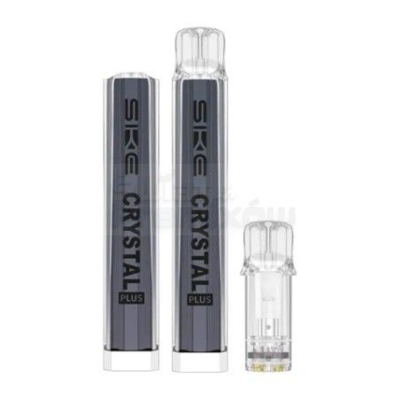 E-papieros Evapify Crystal Plus KIT Urządzenie GREY + POD BLUEBERRY RASPBERRY -  -  - 35,70 zł - 