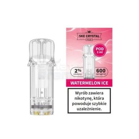Wkład / kartridż POD Evapify Crystal Plus 600+ - Watermelon Ice 20mg - 19,79 zł - Polski (Polish)