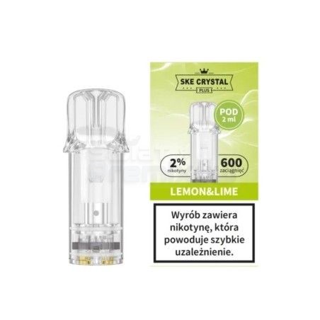 Wkład / kartridż POD Evapify Crystal Plus 600+ - Lemon&Lime 20mg - 19,79 zł - Polski (Polish)