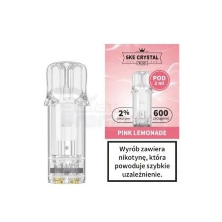 Wkład / kartridż POD Evapify Crystal Plus 600+ - Pink Lemonade 20mg - 19,79 zł - Polski (Polish)