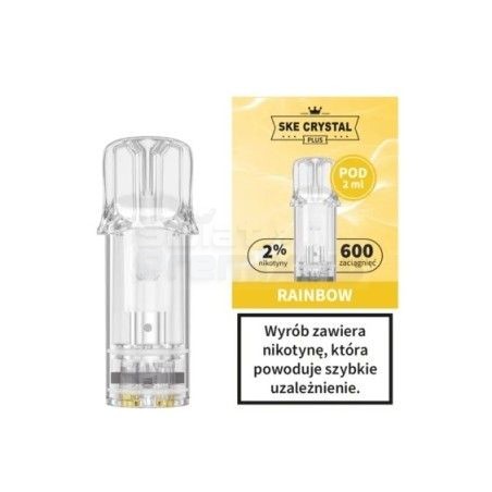 Wkład / kartridż POD Evapify Crystal Plus 600+ - Rainbow 20mg - 17,59 zł - Polski (Polish)