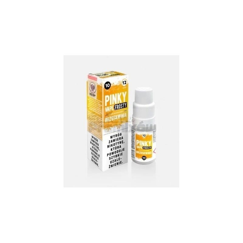 Liquid Pinky Vape 10ml o smaku Frosty Brzoskwinia - 18,99 zł - Polski (Polish)