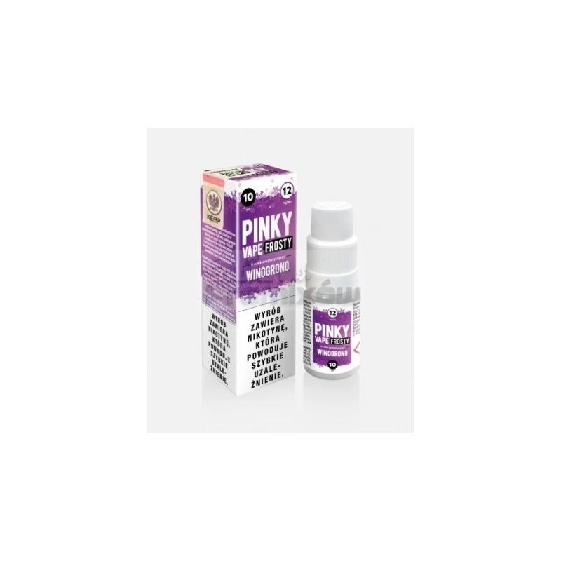 Liquid Pinky Vape 10ml o smaku Frosty Winogrono - 18,99 zł - Polski (Polish) Liquid Pinky Vape 10ml o smaku Frosty Winogrono - 18,99 zł - Polski (Polish)