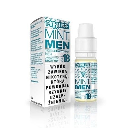 Liquid Pinky Vape 10ml o smaku MINT MEN - 18,99 zł - Polski (Polish)