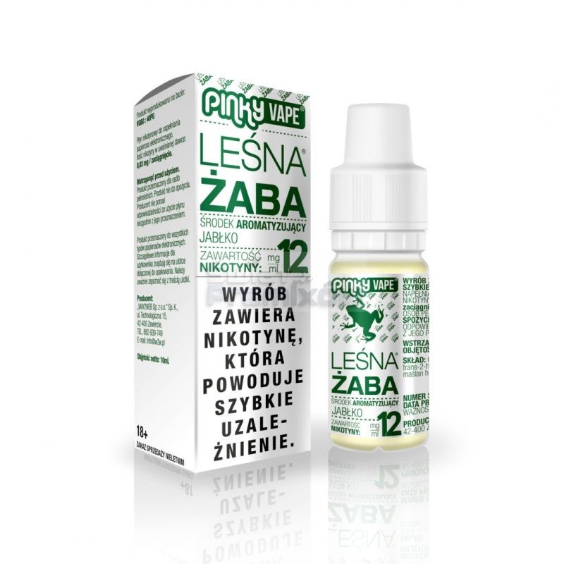 Liquid Pinky Vape 10ml o smaku Leśna żaba - APPLE - 18,99 zł - Polski (Polish)