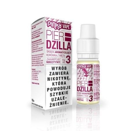 Liquid PIER DZILLA 10ml o smaku Borówka z miętą - 18,99 zł - Polski (Polish)